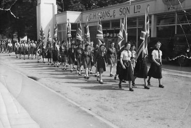 Leamington Spa.  Girl Guides