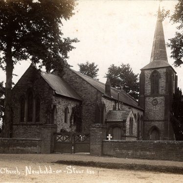 St David's Church, Newbold on Stour (pre-1948) | Stephen Hartley