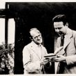 Dorridge.  John Hampson and Wolfgang von Einsiedel at Four Ashes