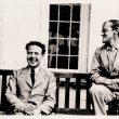 Dorridge.  John Hampson and Wolfgang von Einsiedel at Four Ashes