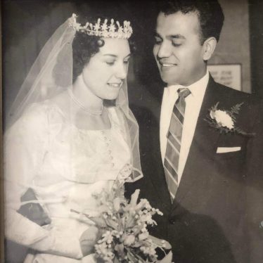 Wedding of Horace and Beryl, 1957 | Image courtesy of Louise Jennings