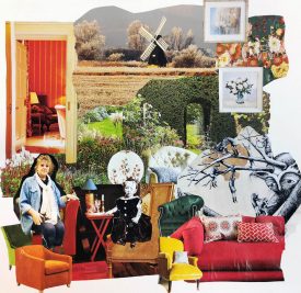 Box homes: Julie's collage | Image courtesy of Faye Claridge