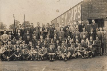Coventry.  Riley Car Factory Staff