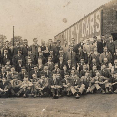 Coventry.  Riley Car Factory Staff