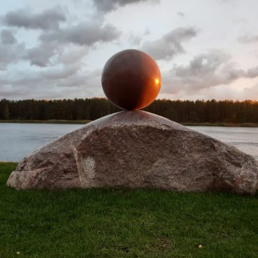 The Sun on the mountain, Pauls Jaunzems,2020, Riga, Latvia | Image courtesy of Pauls Jaunzems