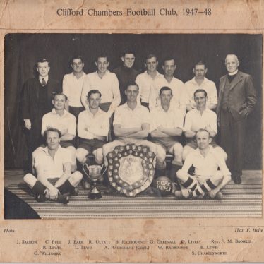 Clifford Chambers.  Football Team