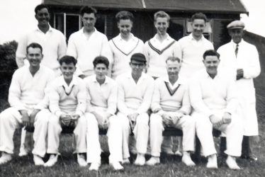 Barford.  Cricket Club c.1958