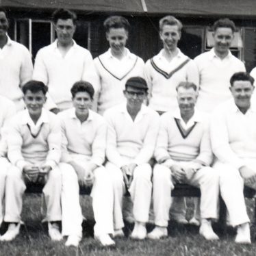 Barford.  Cricket Club c.1958