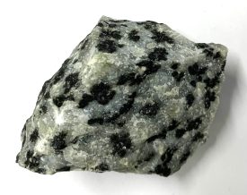 Fresh, crystalline syenite, collected by Cecil Madigan and housed in Warwickshire Museum | Image courtesy of Warwickshire Museum
