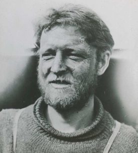 Cecil Madigan, frostbitten during the alasian Antarctic Expedition, 1911-1914 | Image by Frank Hurley, part of the John George Hunter collection of photographs of Antarctica, 1911-1914, uploaded to https://boudewijnhuijgens.getarchive.net/ see also https://nla.gov.au/nla.obj-145067660/view