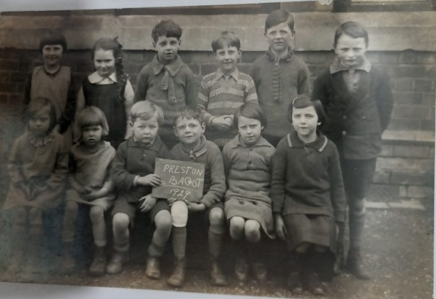 Preston Bagot. School children, 1929 | Image courtesy of Paul David Stone