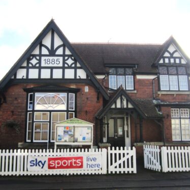 Brandon Working Men's Club Red brick 2-storey building with mock Tudor gables & prominent date1885 | Image courtesy of Anne Langley