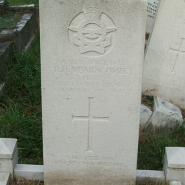 Sgt Vearncombe Killed in Wellington Bomber Crash at Compton Verney