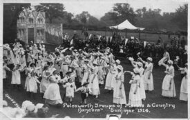 Polesworth Troupe, Tamworth Castle 1914 | Image courtesy of Joe Oldaker