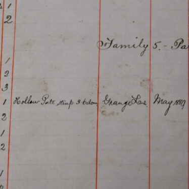 A section from the notebook A section from the notebook | Image courtesy of Victoria Young