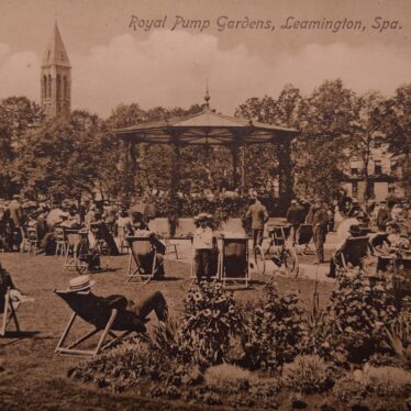 Leamington.  Pump Room Gardens