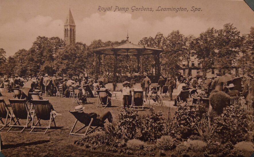 Leamington Spa. Royal Pump Gardens, 1914 | Image courtesy of Jenny Ball