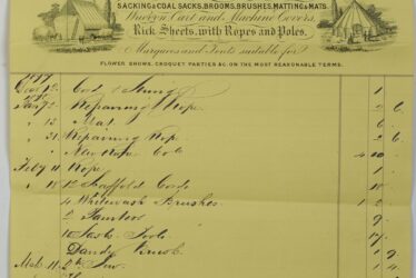 Thomas Waring, Ropemaker, of 3 Jury Street