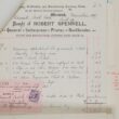 Robert Spennell, Printer, Bookbinder and Stationer, of 19 Church Street