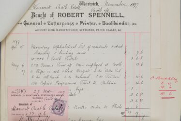 Robert Spennell, Printer, Bookbinder and Stationer, of 19 St Mary's Church Street