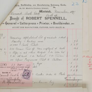 Robert Spennell, Printer, Bookbinder and Stationer, of 19 St Mary's Church Street