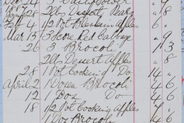 James Mansell, Fruiterer, Seedsman and Florist, of 16 Swan Street