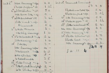 Walter W. Wood, Fish Fryer, Fishmonger and Poulterer, of 44 Brook Street